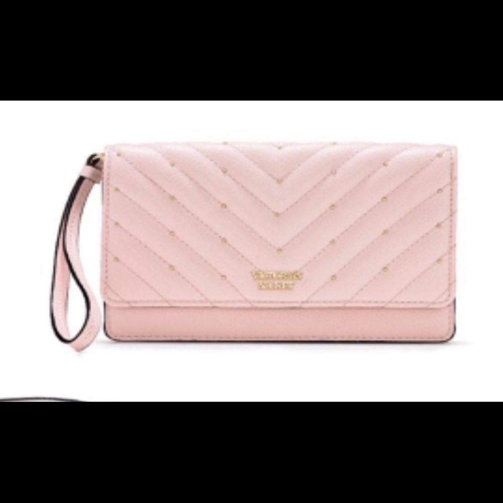 VS V-Quilted wristlet wallet